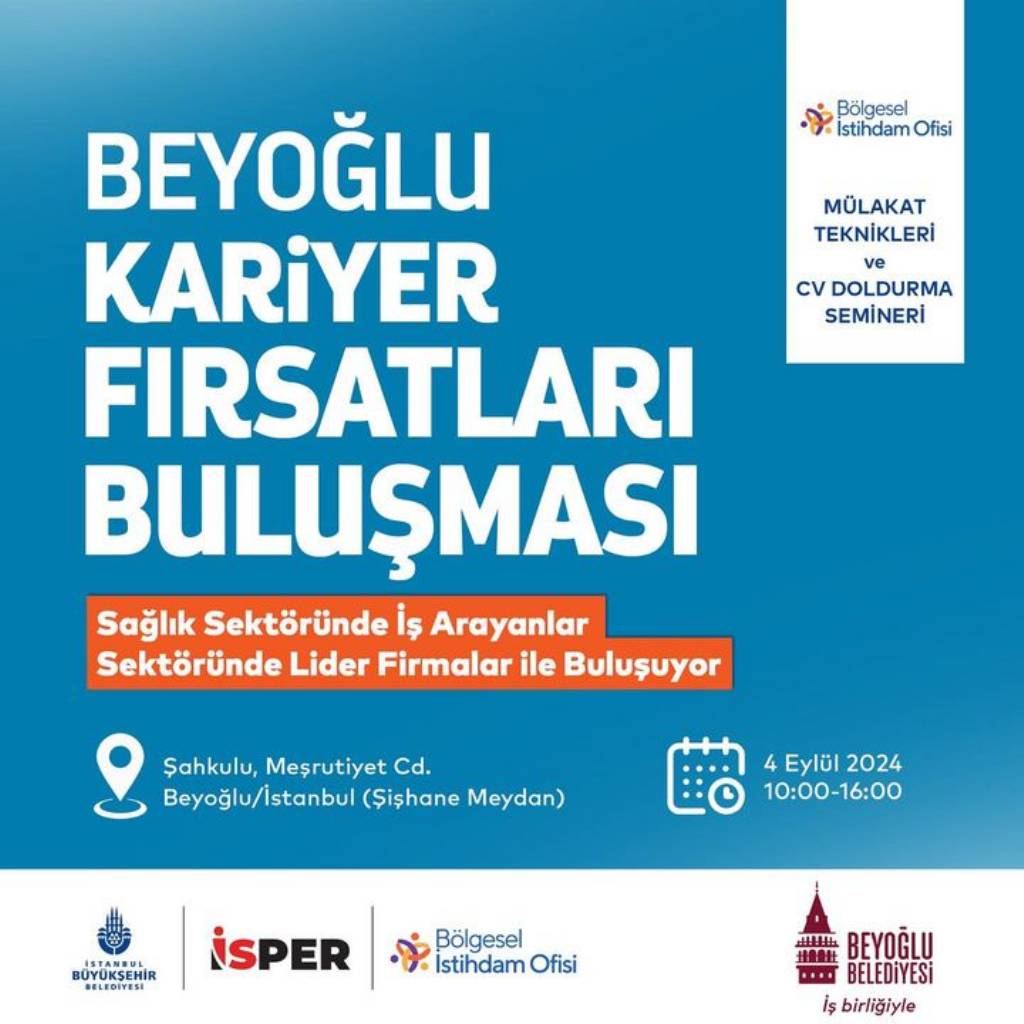 İstanbulda Kariyer Fırsatları Buluşması Düzenleniyor!