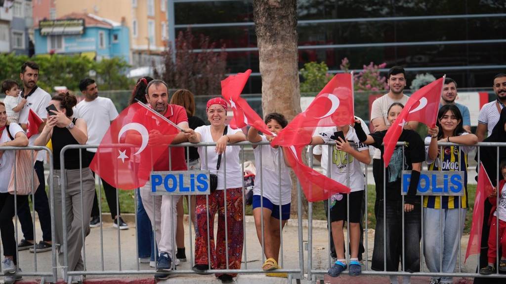 İstanbul'da 30 Ağustos Zafer Bayramı Coşkuyla Kutlandı