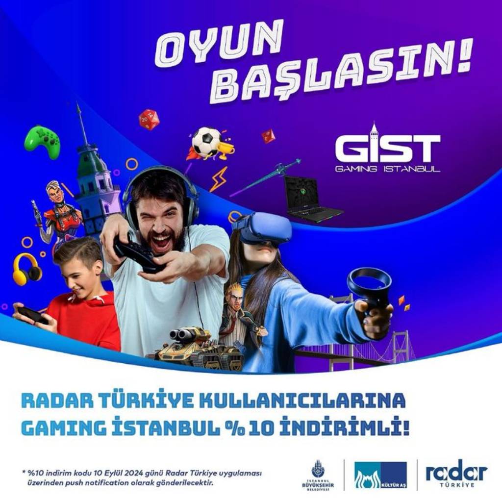 Gaming İstanbul 2024: Oyun ve E-spor Tutkunları Yenikapı'da Buluşuyor!