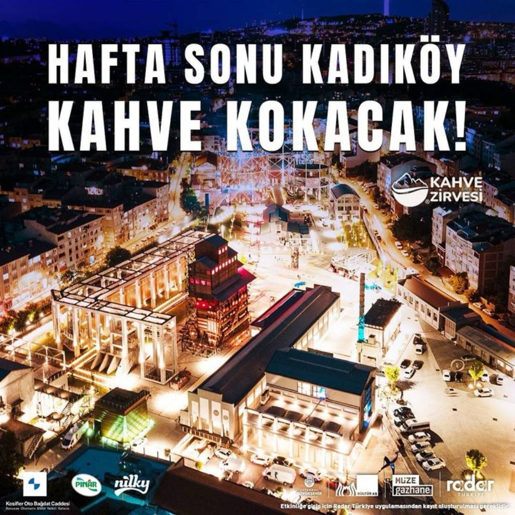 İstanbul Kültür Sanat: Kahve Zirvesi 14-15 Eylül'de Müze Gazhane'de!