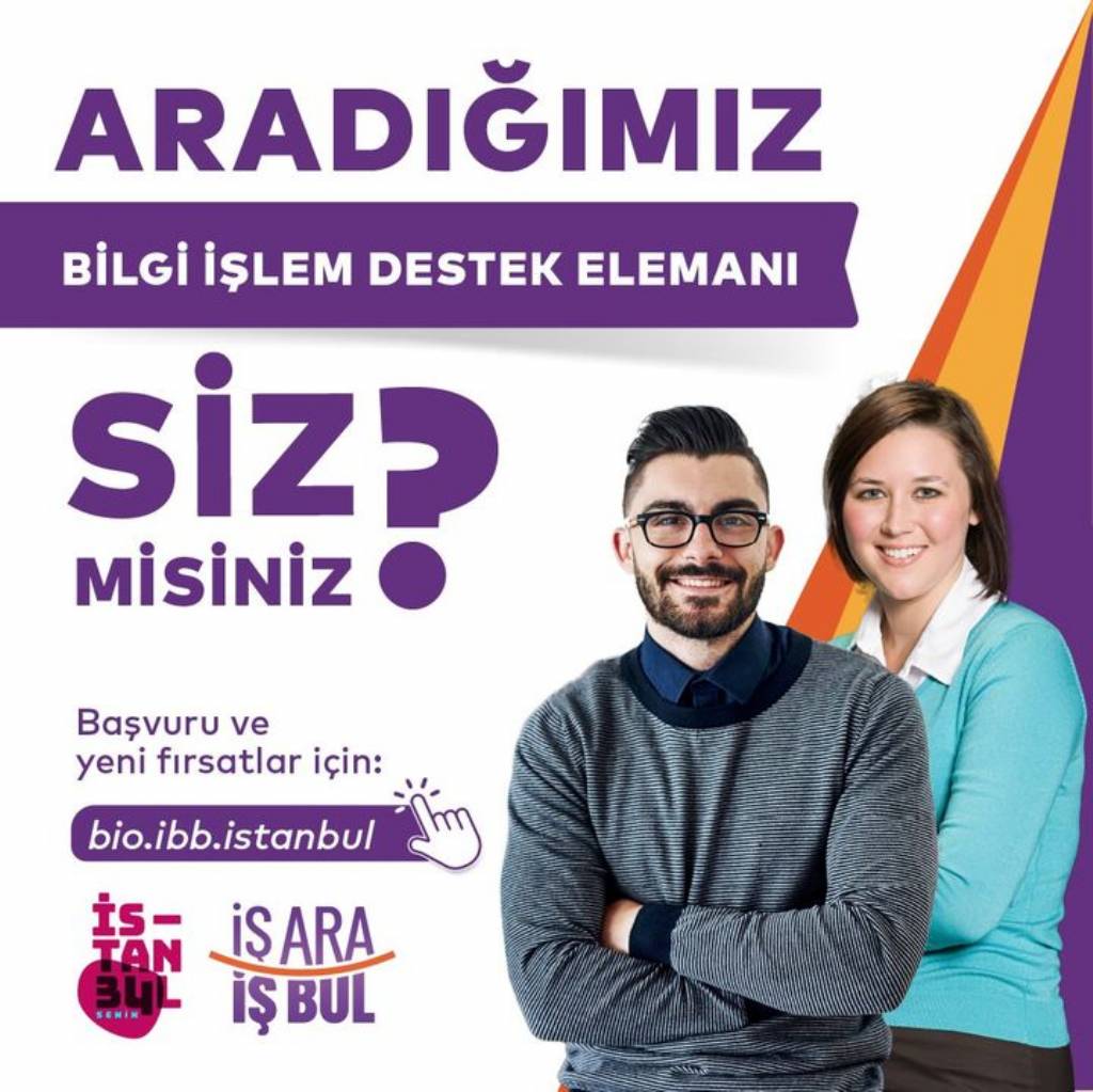 İstanbul Bölgesel İstihdam Ofisi, Bilgi İşlem Destek Elemanı Arıyor!