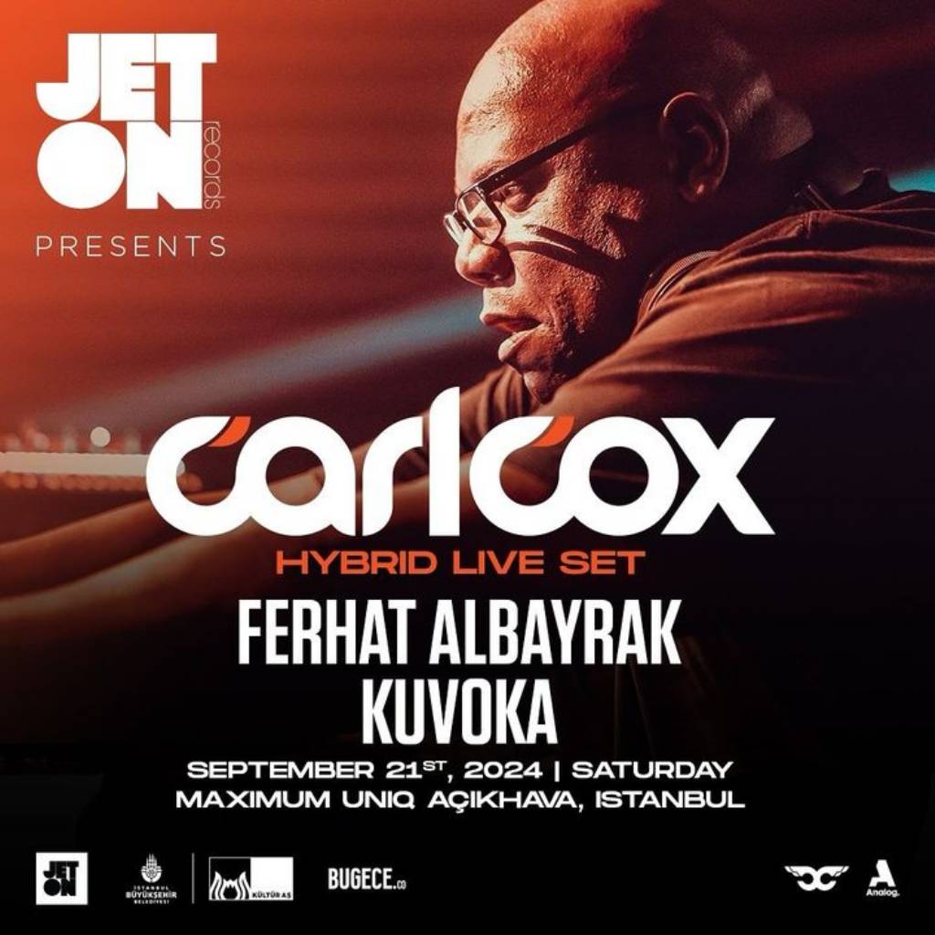 Carl Cox, Maximum Uniq Açıkhava'da Unutulmaz Bir Performans İçin Geliyor!