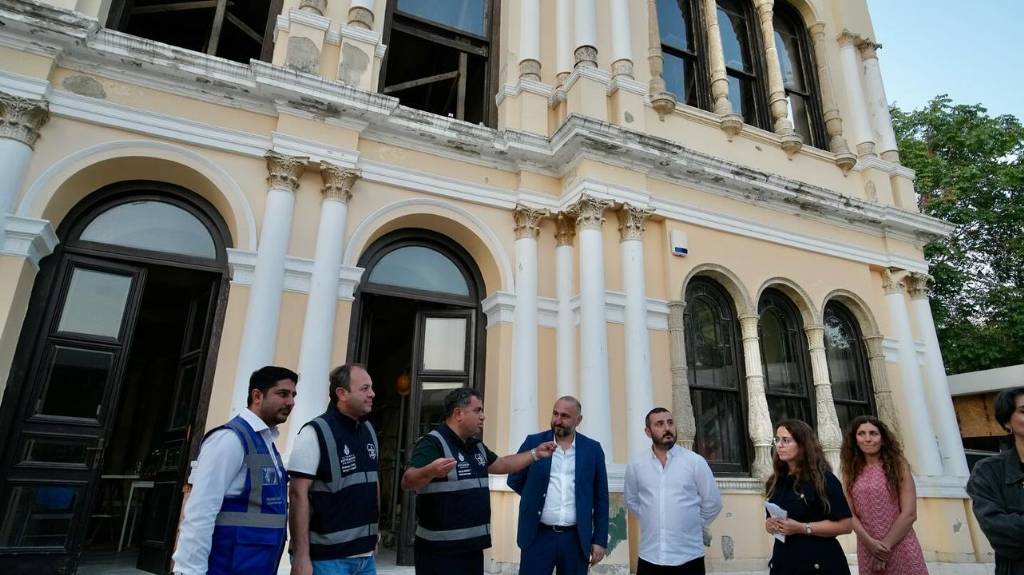 İstanbul Büyükşehir Belediyesi Malta Köşkü'nün Restorasyonuna Başladı