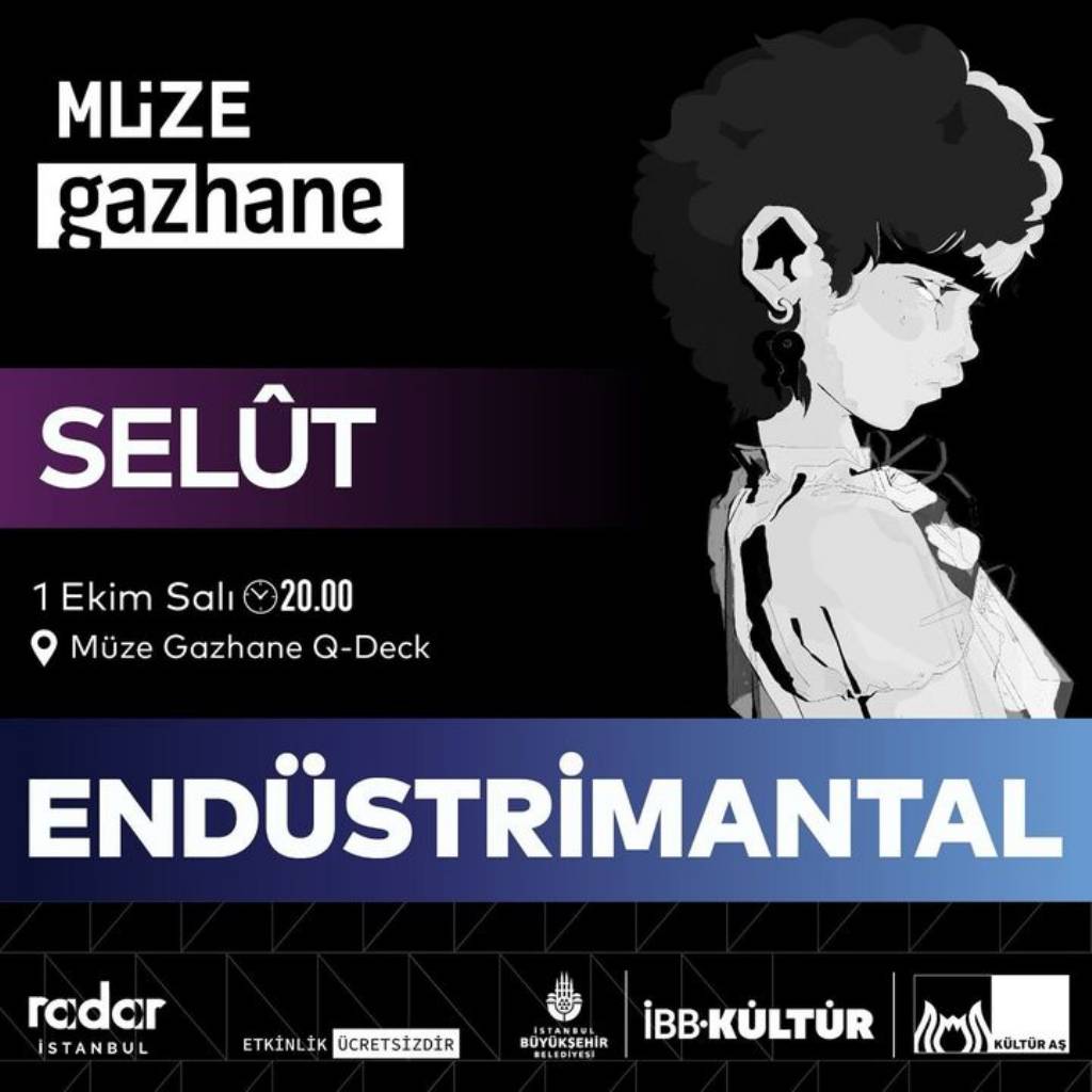 Müze Gazhane'de Selût ile Endüstrimantal Konser Serisi Başlıyor