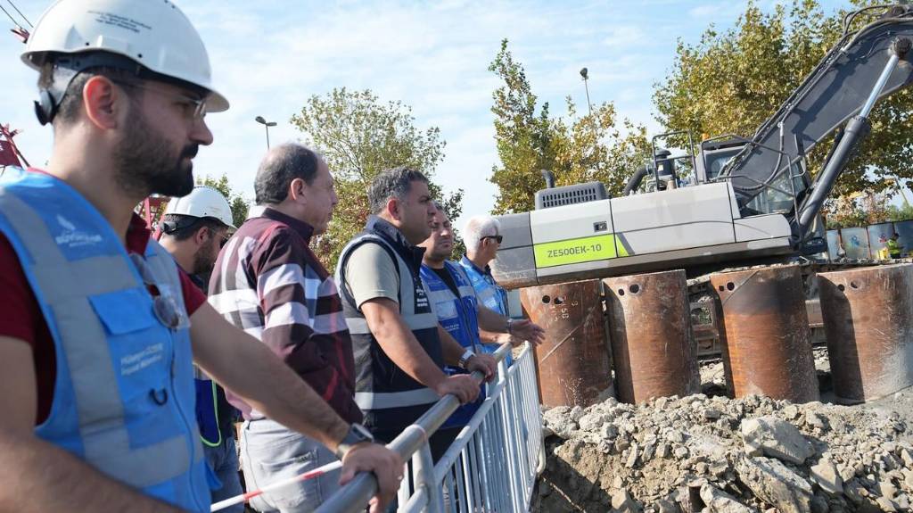 İstanbul'da Avcılar Menekşe Sahil Parkı'nda Güçlendirme Çalışmaları Başladı