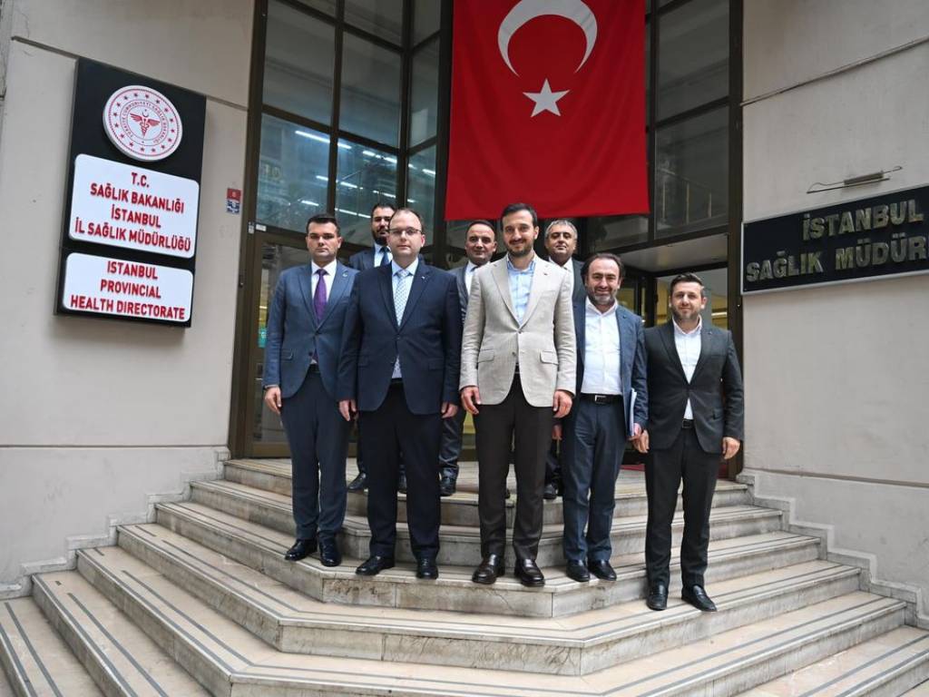 Bağcılar Belediye Başkanı Abdullah Özdemir, İstanbul İl Sağlık Müdürü Güneri Ziyaret Etti