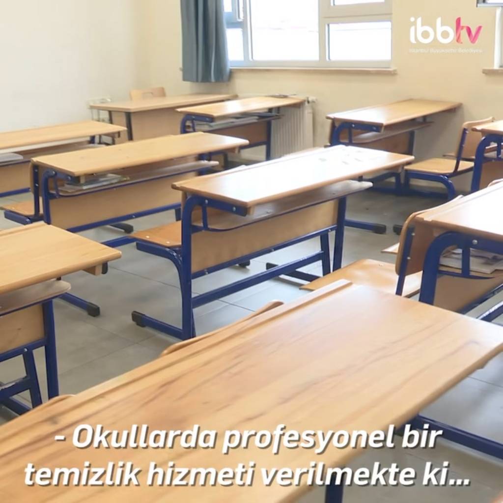 İBB, Her Hafta 180 Okulu Temizliyor