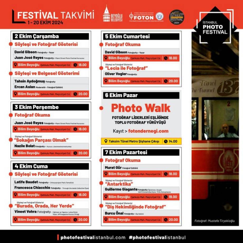 İstanbul Beyoğlu Belediyesi, İstanbul Photo Festival'ine Ev Sahipliği Yapıyor