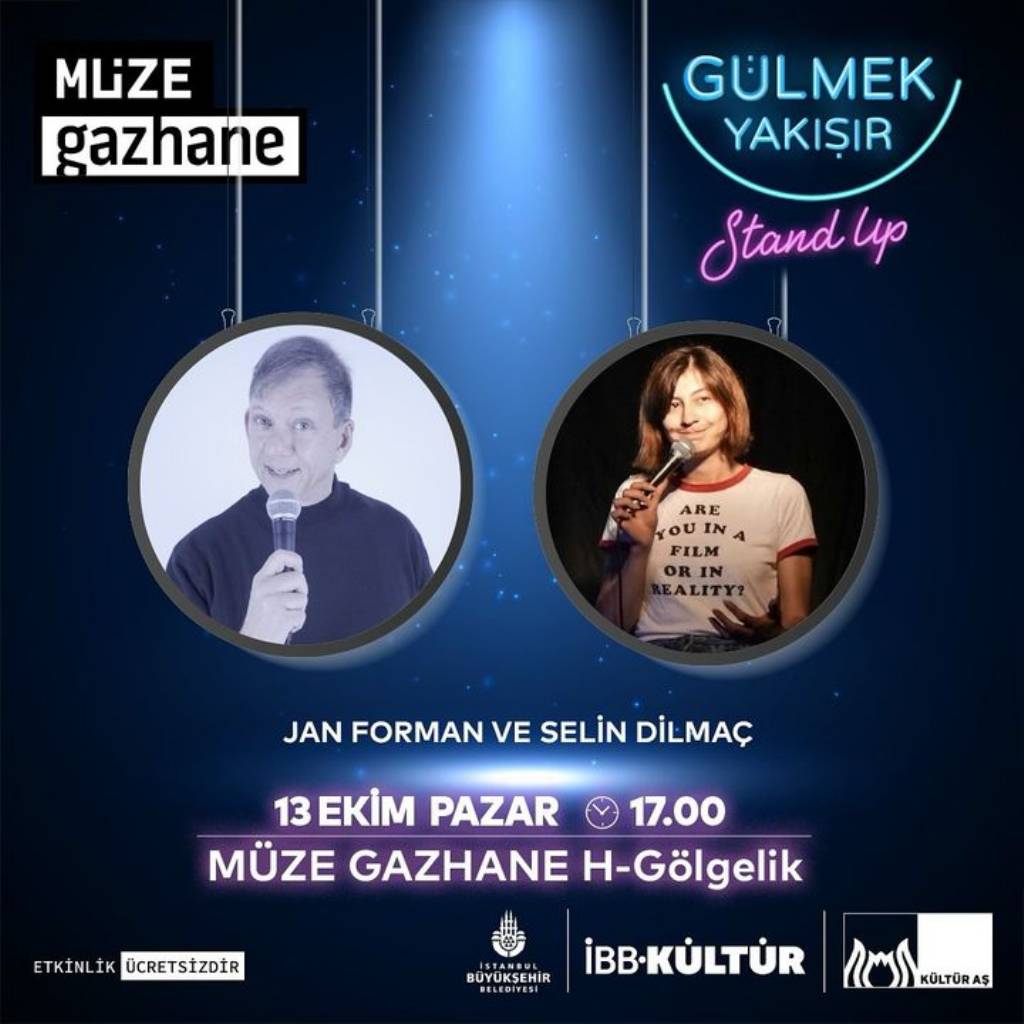 Müze Gazhane'de Gülmek Yakışır Serisi Devam Ediyor